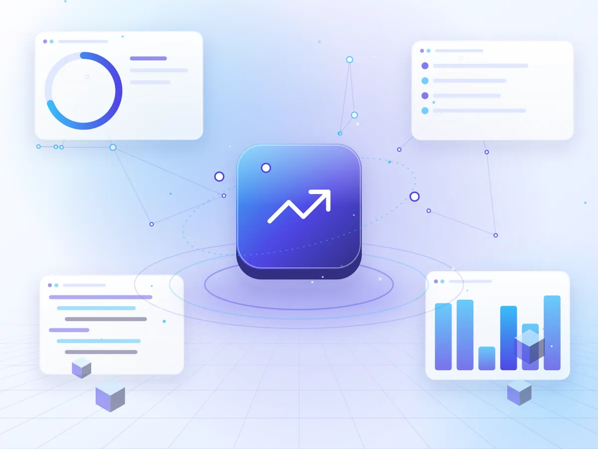 Illustration of machine learning model training curves and data clusters