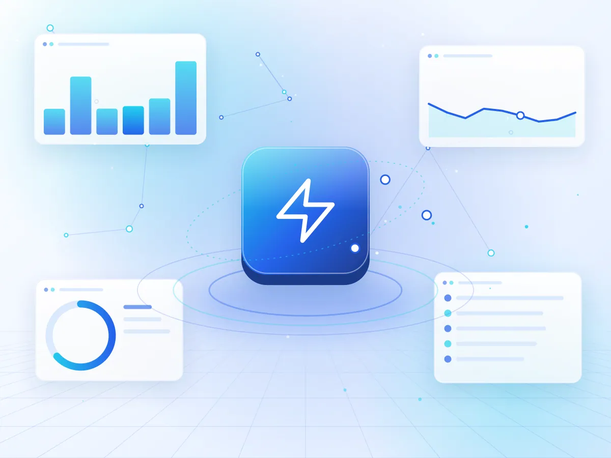 Illustration of business tasks moving automatically through approval stages